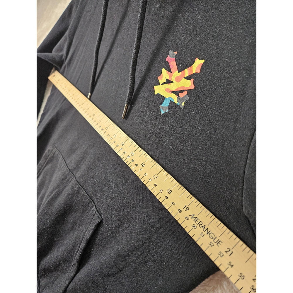 Zoo York Pullover Hoodie Multicolored Graffiti-style Big Logo Sweatshirt Size S - Picture 6 of 10